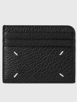 MM6 LEATHER CARD HOLDER