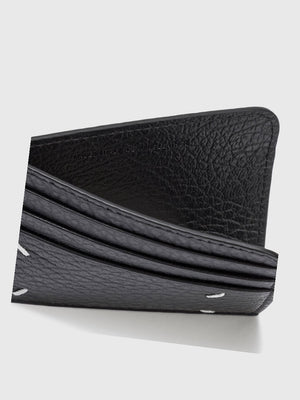 MM6 LEATHER CARD HOLDER