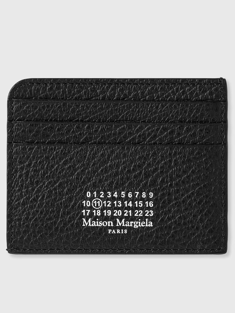 MM6 LEATHER CARD HOLDER